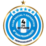 Club 4 de Octubre de San Francisco Hernandarias FC logo